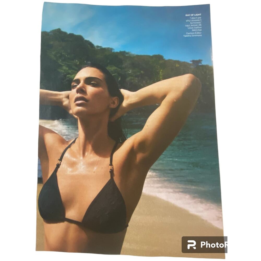 Kendall Jenner in Louis Vuitton Magazine Print Summer 2024 Frame Ready Original